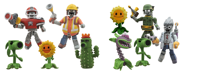 Illustration for article titled The Plants Vs. Zombies: Garden Warfare Action Figures Are Coming